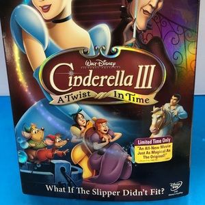 Cinderella III DVD with lighted pin